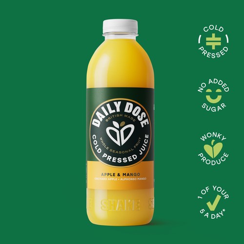 Daily Dose Seasonal Apple & Mango Juice thumbnail 3