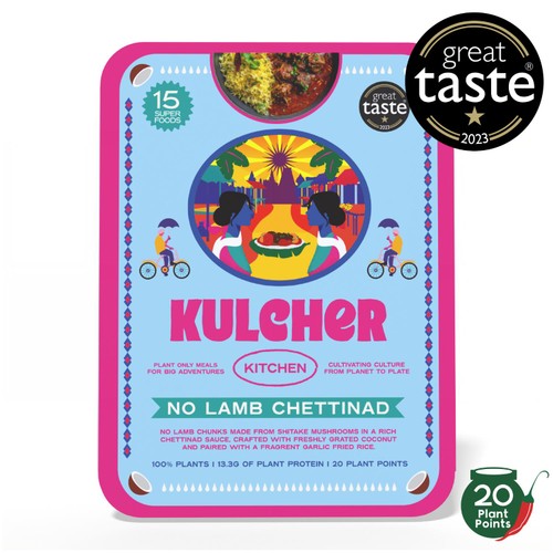 Kulcher No Lamb Chettinad with Garlic Fried Rice