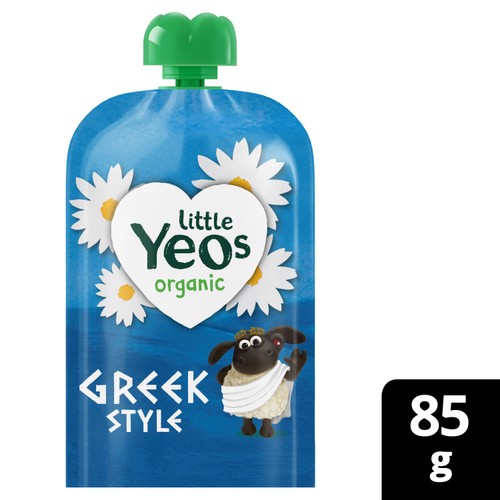 Yeo Valley Little Yeos Organic Greek Natural Pouch