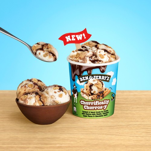 Ben & Jerry's Churrifically Churros-y Ice Cream Tub thumbnail 2