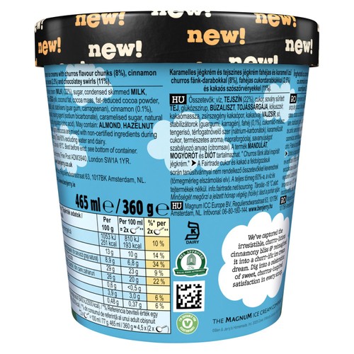 Ben & Jerry's Churrifically Churros-y Ice Cream Tub thumbnail 4