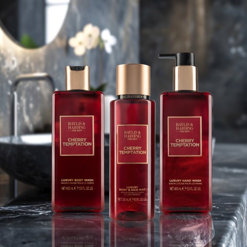 Baylis & Harding The EDIT Cherry Temptation Body & Hair Mist thumbnail 3