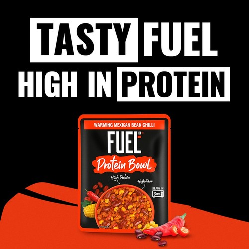 FUEL10K High Protein Mexican Bean Chilli Microwave Ready Meal thumbnail 2