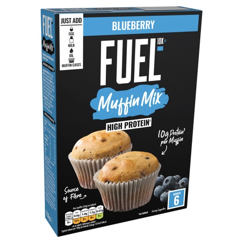 Fuel10K High Protein Muffin Mix - Blueberry thumbnail 2