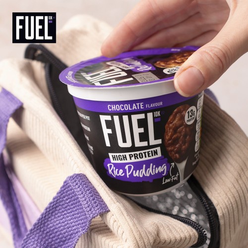 FUEL10K Chocolate Flavour High Protein Rice Pudding thumbnail 4