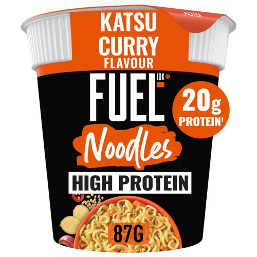 FUEL10K High Protein Katsu Curry Instant Noodles Snack Pot