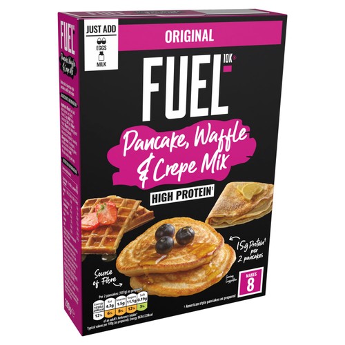 Fuel10K High Protein Pancake, Waffle & Crepe Mix - Original thumbnail 2