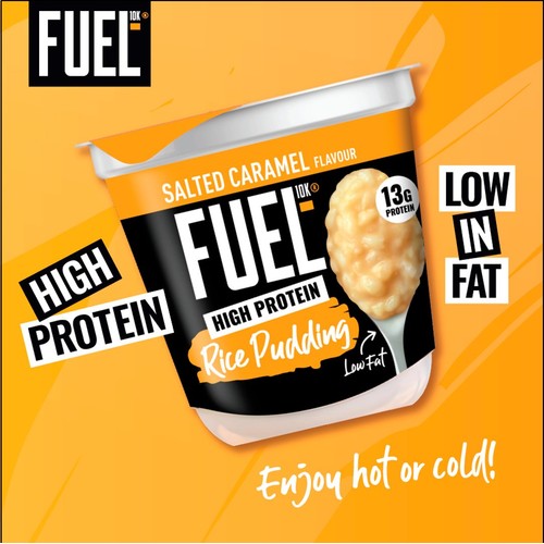 FUEL10K Salted Caramel Flavour High Protein Rice Pudding thumbnail 3