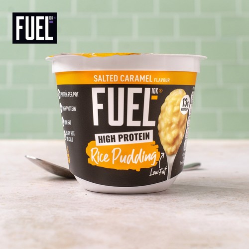 FUEL10K Salted Caramel Flavour High Protein Rice Pudding thumbnail 4