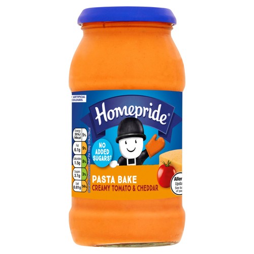 Homepride No Added Sugar Pasta Bake Sauce Tomato & Cheddar Cheese thumbnail 2