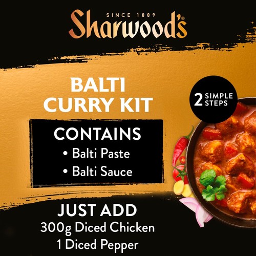 Sharwood's Balti Indian Curry Sauce Kit thumbnail 2