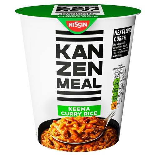 Nissin Kanzen Meal Keema Curry Pot