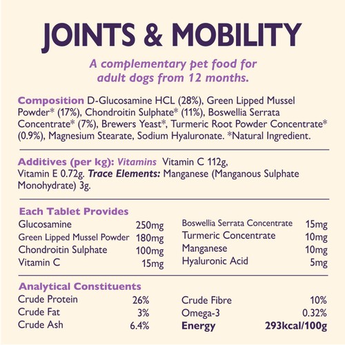 Lily's Kitchen Joints & Mobility Supplement for Dogs thumbnail 5