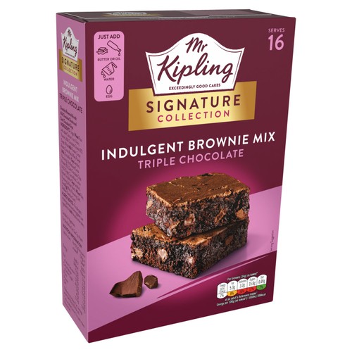 Mr Kipling Signature Triple Choc Brownie Mix thumbnail 2