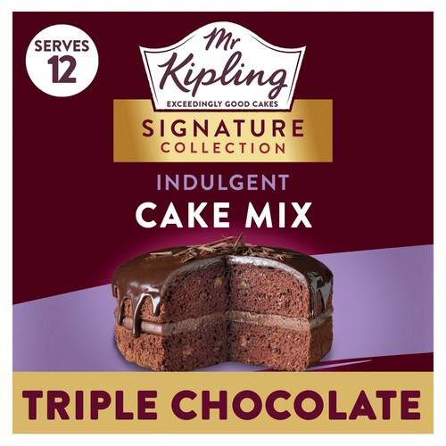 Mr Kipling Signature Triple Chocolate Cake Mix