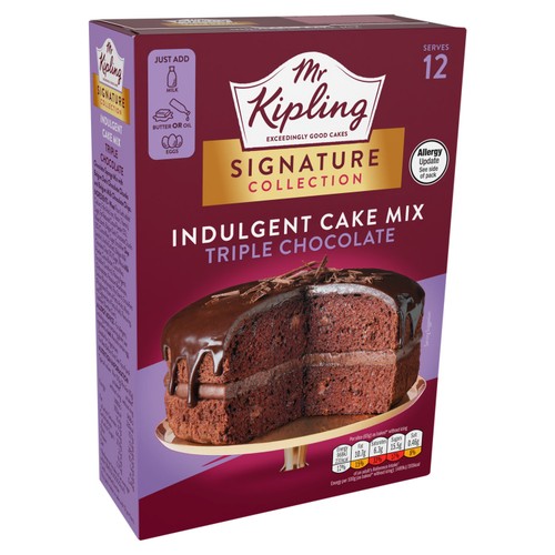 Mr Kipling Signature Triple Chocolate Cake Mix thumbnail 2