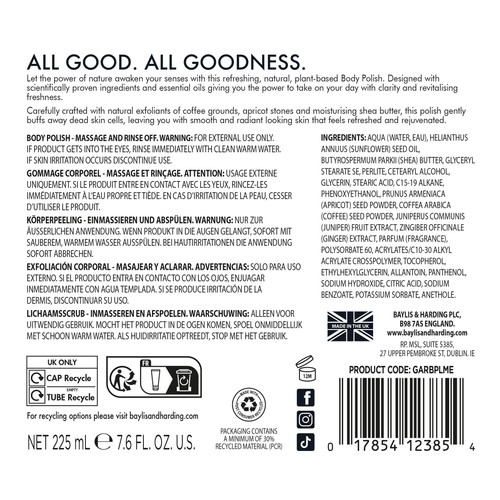 Baylis & Harding Goodness Awaken Lime, Mint & Eucalyptus Body Polish thumbnail 7