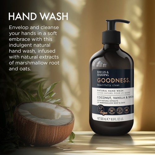 Baylis & Harding Goodness Coconut, Vanilla & Shea Hand Wash thumbnail 6