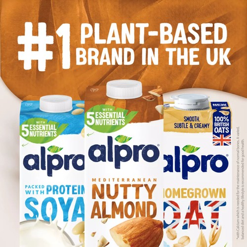 Alpro Almond Long Life Dairy Free Drink (Pack of 8) thumbnail 4