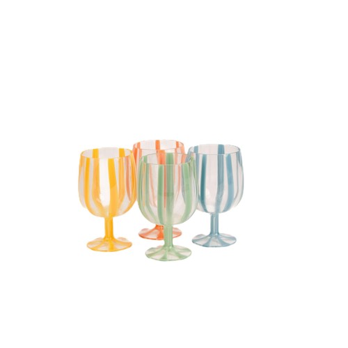 Summerhouse Portofino Stripe Wine Glasses thumbnail 2
