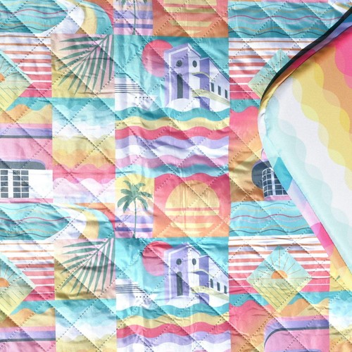 Summerhouse Coconut Grove XL Picnic Blanket thumbnail 2