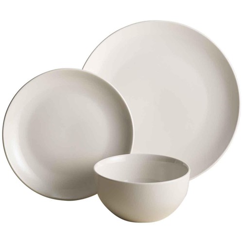M&S Everyday Dinner Set, White thumbnail 2