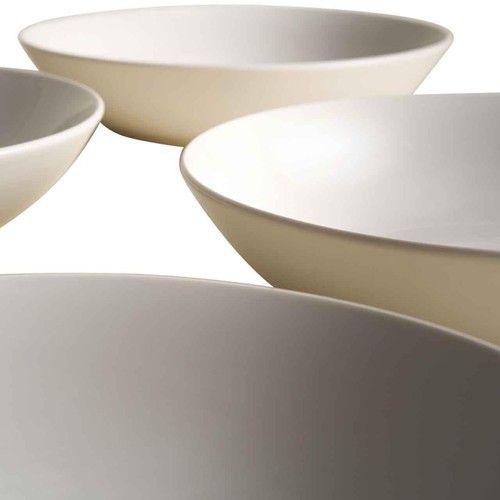 M&S Everyday Pasta Bowls, White thumbnail 4