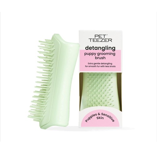 Pet Teezer Puppy Brush Green