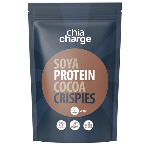 Chia Charge Cocoa Soya Protein Crispies 250g