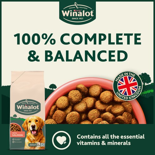 Winalot Adult Salmon Dry Dog Food thumbnail 4