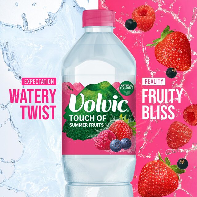 Volvic Touch of Fruit Summer Fruits Still Flavoured Water thumbnail 2