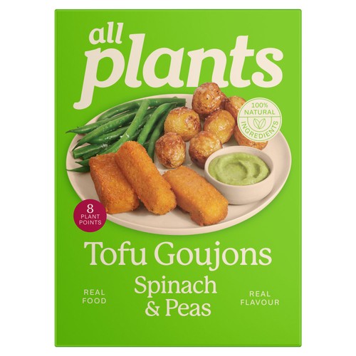 all plants Tofu Goujons Spinach & Pea thumbnail 2