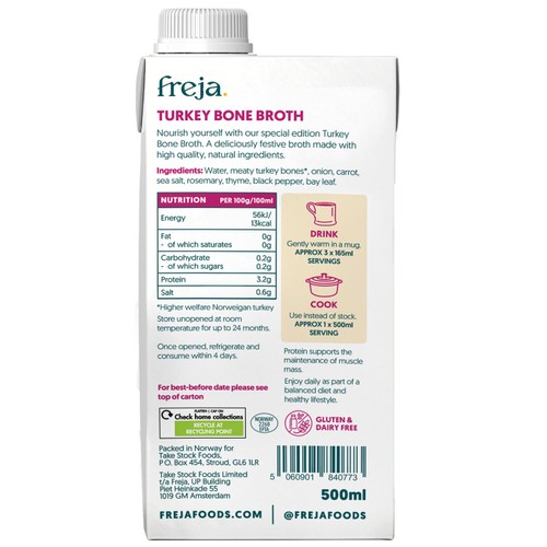 Freja Turkey Classic Bone Broth thumbnail 3