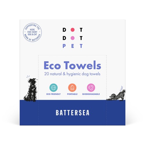 DotDotPet Battersea Eco Dog Towels