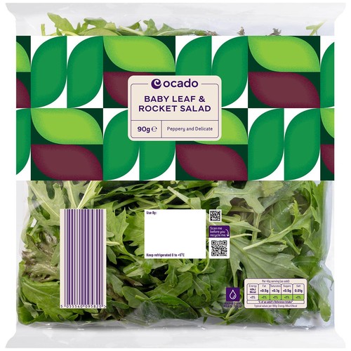 Ocado Baby Leaf and Rocket Salad thumbnail 2