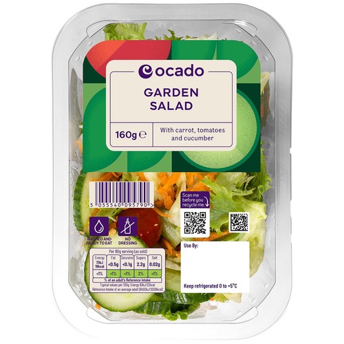 Ocado Garden Side Salad thumbnail 2