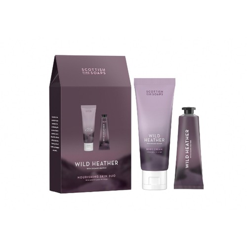Scottish Fine Soaps Wild Heather Nourishing Skin Duo