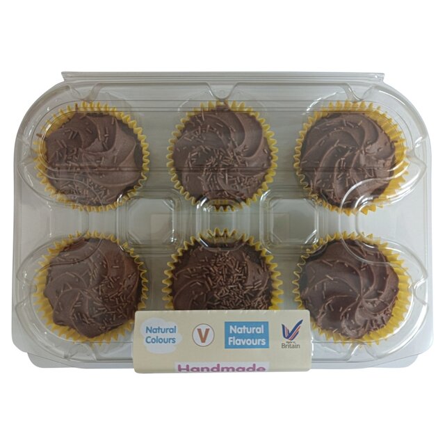 Emma's Handmade Chocolate Spot Cupcakes