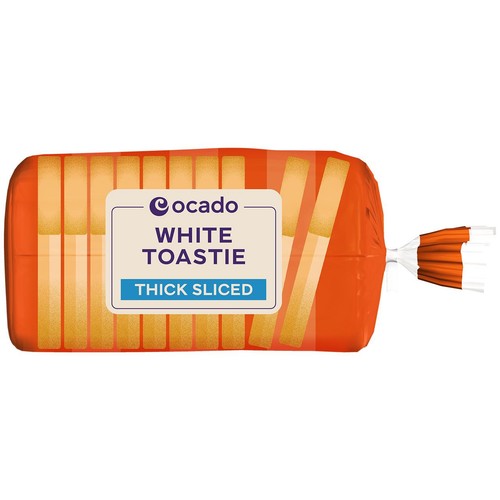 Ocado White Toastie Bread Thick Sliced