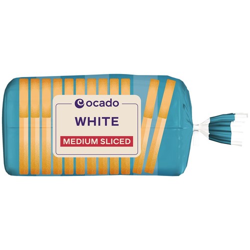 Ocado White Medium Sliced Bread