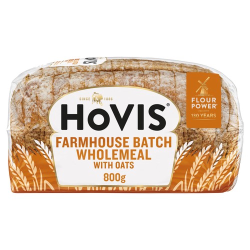 Hovis Farmhouse Batch Wholemeal with Oats 800g