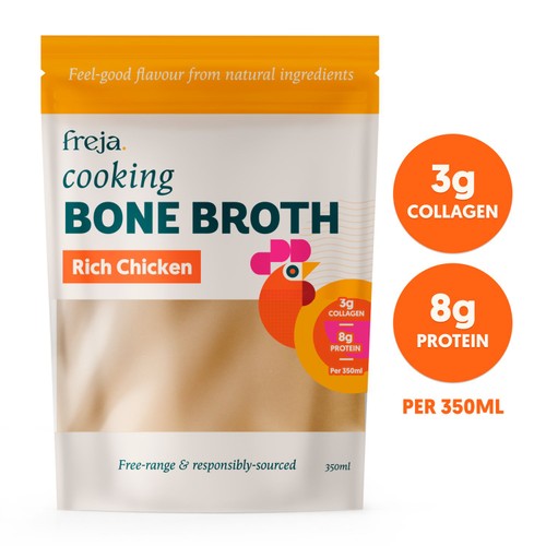 Freja Rich Chicken Cooking Bone Broth thumbnail 2