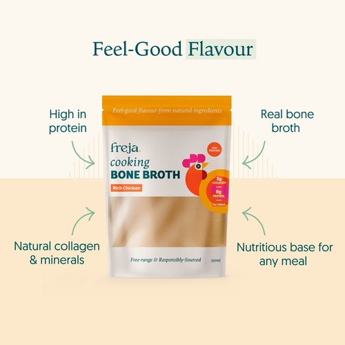 Freja Rich Chicken Cooking Bone Broth thumbnail 4