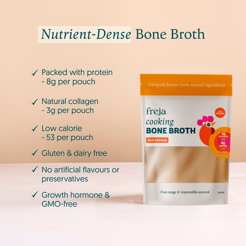 Freja Rich Chicken Cooking Bone Broth thumbnail 6