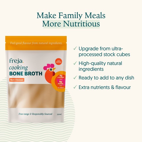 Freja Rich Chicken Cooking Bone Broth thumbnail 7