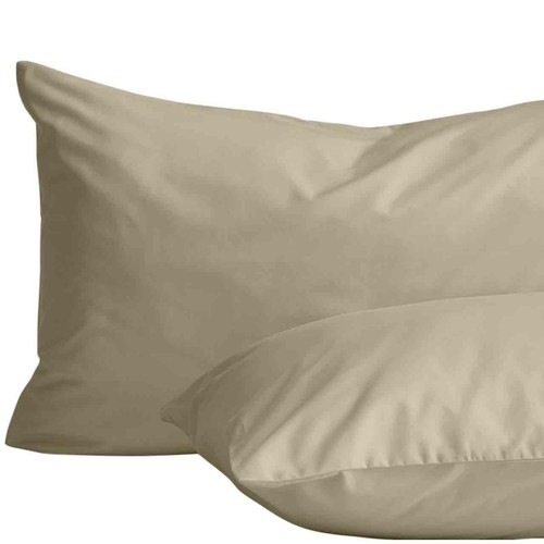 M&S Cotton Rich Pillowcases, Soft Green
