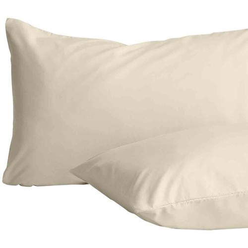 M&S Cotton Rich Pillowcases, Light Cream
