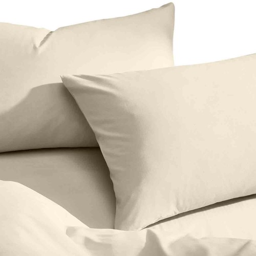 M&S Cotton Rich Pillowcases, Light Cream thumbnail 3