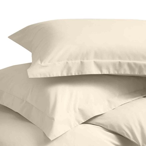 M&S Cotton Rich Oxford Pillowcases, Light Cream