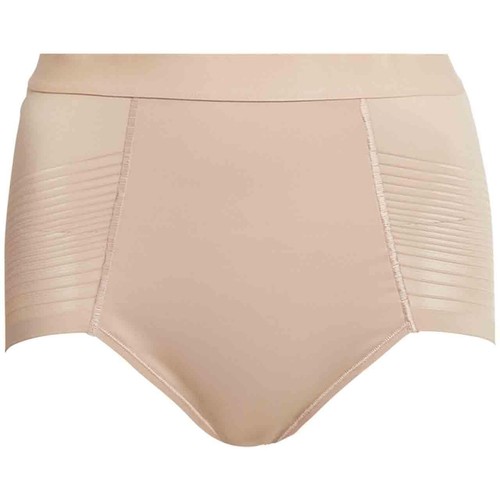 M&S Womens Body Define Firm Control No VPL Briefs, 16, Rose Quartz